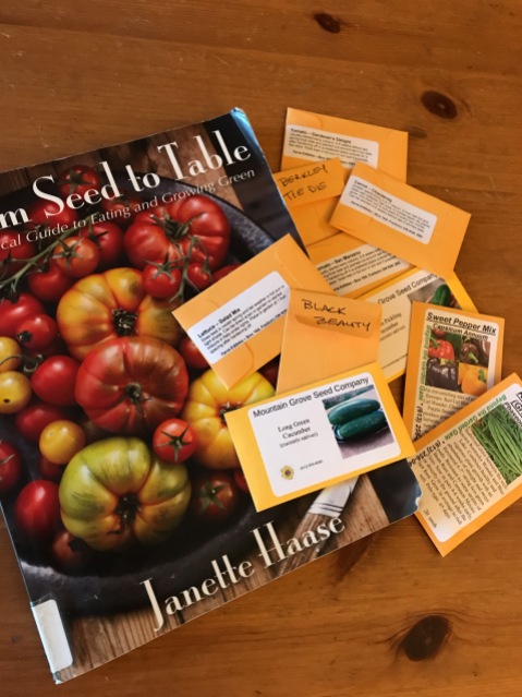 The Beginner's Bible of Gardening and our vast array of heirloom seeds to try growing.
